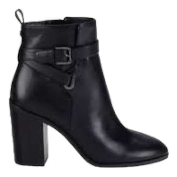 MICHAEL KORS Aldridge Leather Booties in black - Picture 1 of 15